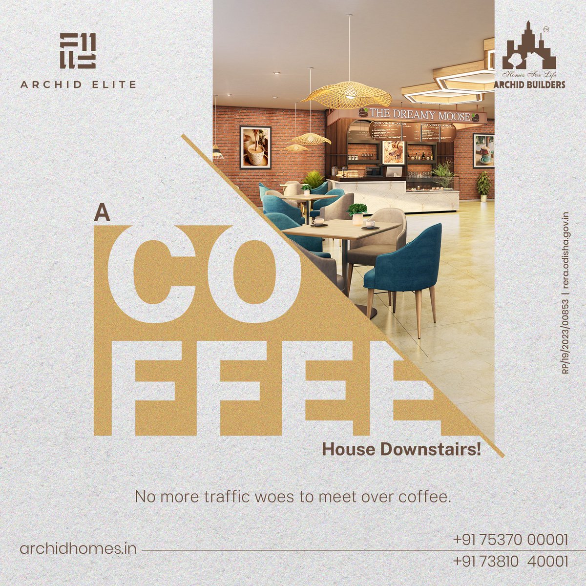 ArchidLtd's tweet photo. Schedule work calls or call your friends for leisure time over some delicious coffee and appetizers.
For details please call us at
7537000001 / 7381040001
Or visit us at https://t.co/DLLop19htu
#archid #elite #coffeehouse #Homesforlife https://t.co/V6sUWWd4WP