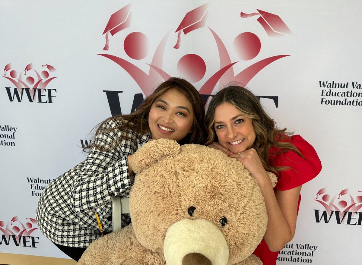 Gabe_Cardenas9's tweet photo. Had an amazing time at the @wvef_tweets Teddy Bear Tea with our Evergreen Community Club! 🐻 Celebrating our incredible Teachers of the Year, Mrs. McQuilliams and Brown! 🍵🏆 Grateful for the good cause supporting teacher mini grants. #Evergreat @WVUSD_Tweet @EvergreenWVUSD https://t.co/91qZKzV8dY