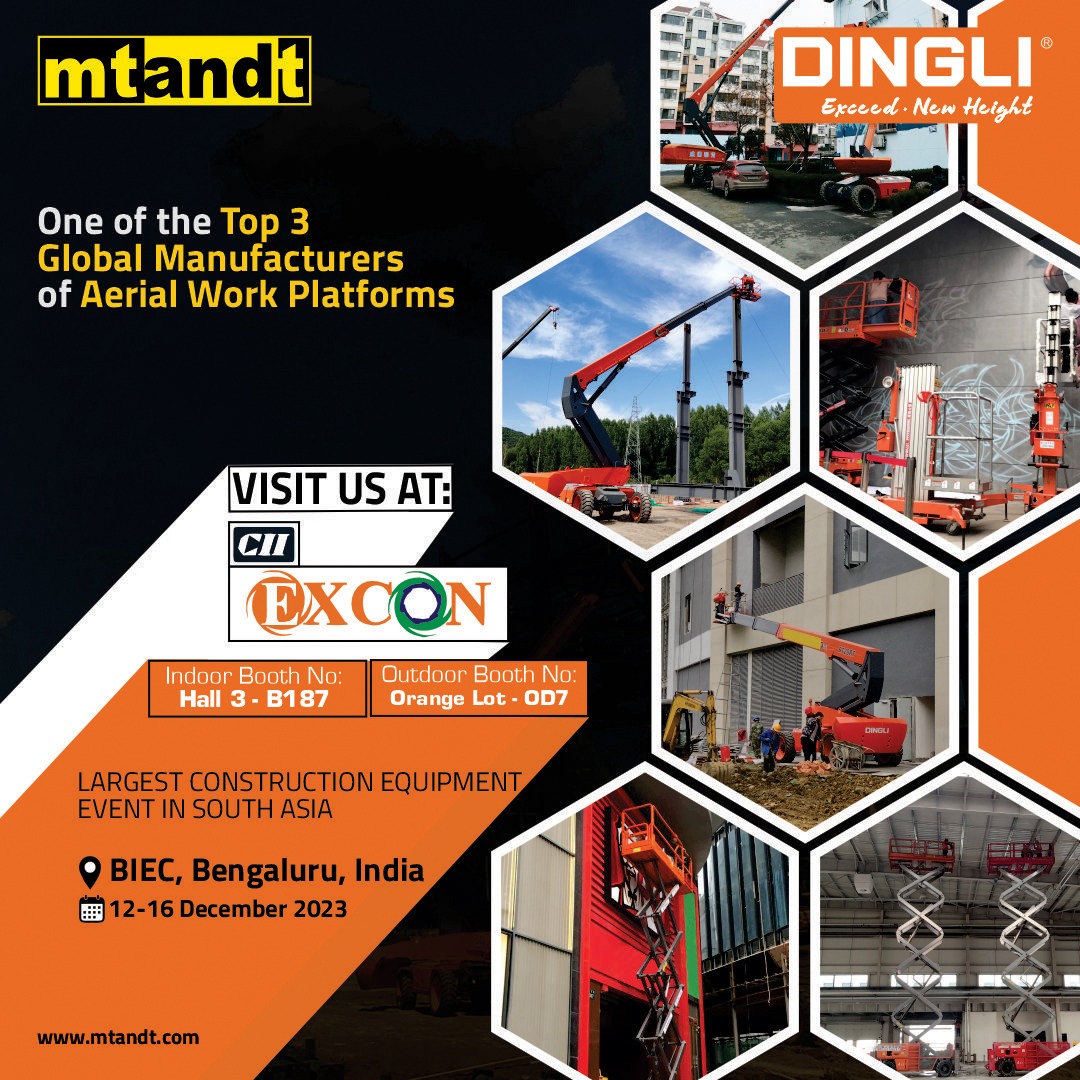 Mtandt_Group's tweet photo. ๐ Explore New Heights with Dingli at EXCON 2023! ๐
Join us for an extraordinary showcase of Aerial Work Platforms that redefine the way you reach for the skies! ๐
๐ Booth OD7
๐
December 12-16, 2023
๐ BIEC, Bangalore
#DingliAtEXCON #AerialWorkPlatforms #EXCON2023 https://t.co/TuQ0hugtya