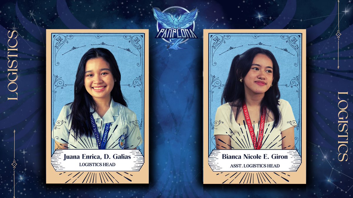 PamplonaPhoenix's tweet photo. Phoenixes of Ateneo de Davao University’s vibrant and celestial Pamplona Cluster, prepare to be enchanted as we introduce our extraordinary council! 🌟🔵🔮

#PamplonaRising 🔛🔝
#LaFuriaPamplona 🌟🔮
#TheBrightestStarsBurnBlue 🔥💙 https://t.co/lJoYCd6Xzn