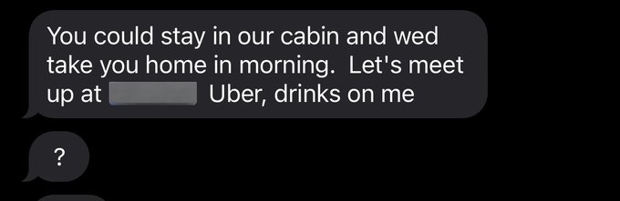 When you dick his wife down so good they want to pay for a couple hour Uber ride.  cuckold - cuck - bull