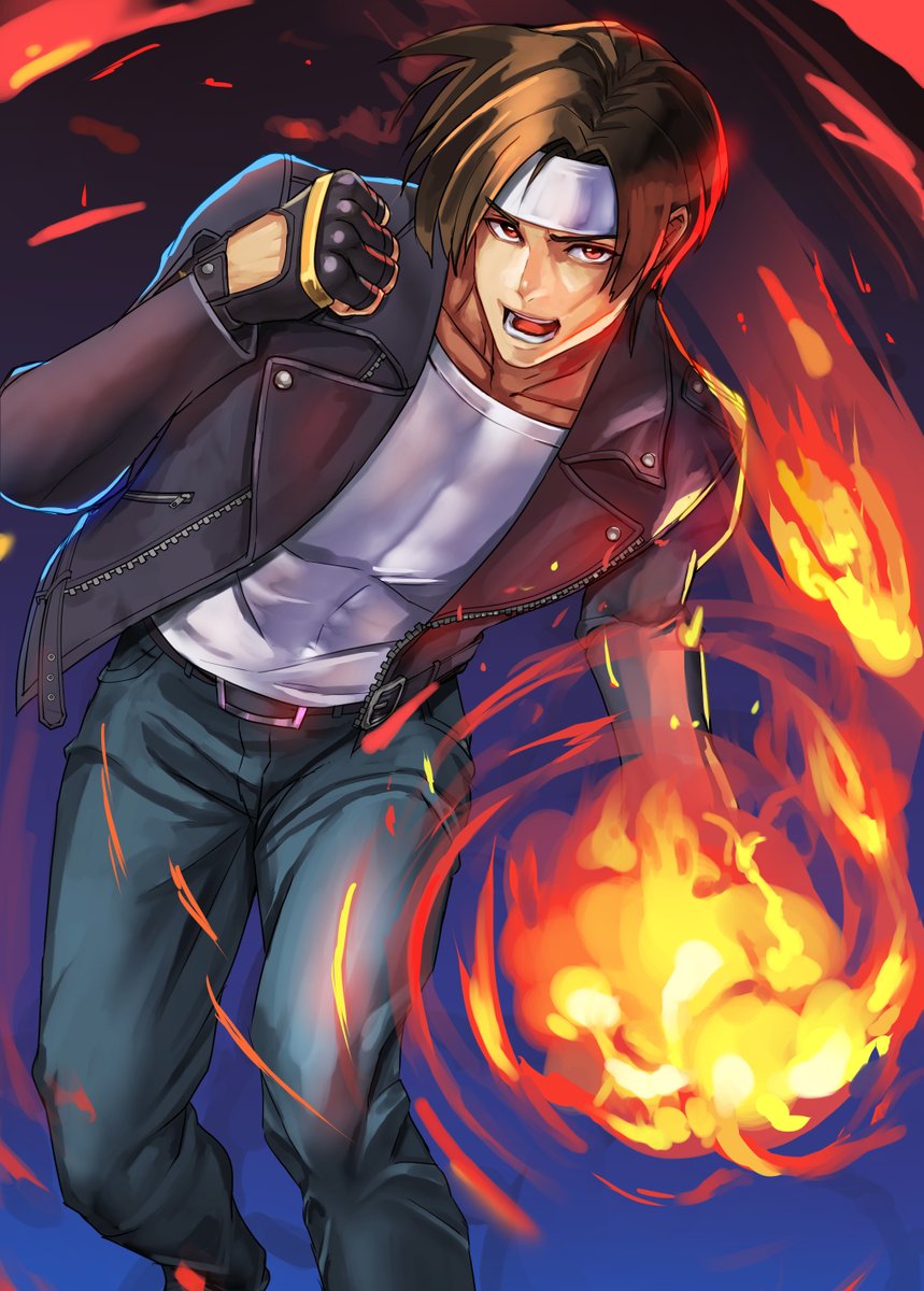 Happy Birthday, kyo kusanagi🎉🎉🎉

#HPD #KOFXV #草薙京生誕祭