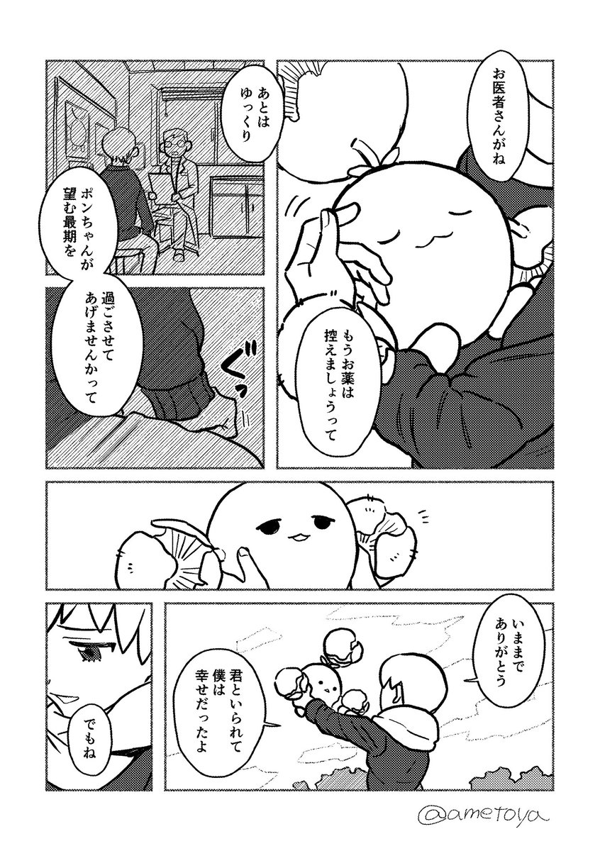 ポンちゃんと旅のおわり(1/2)#ワタッコ 