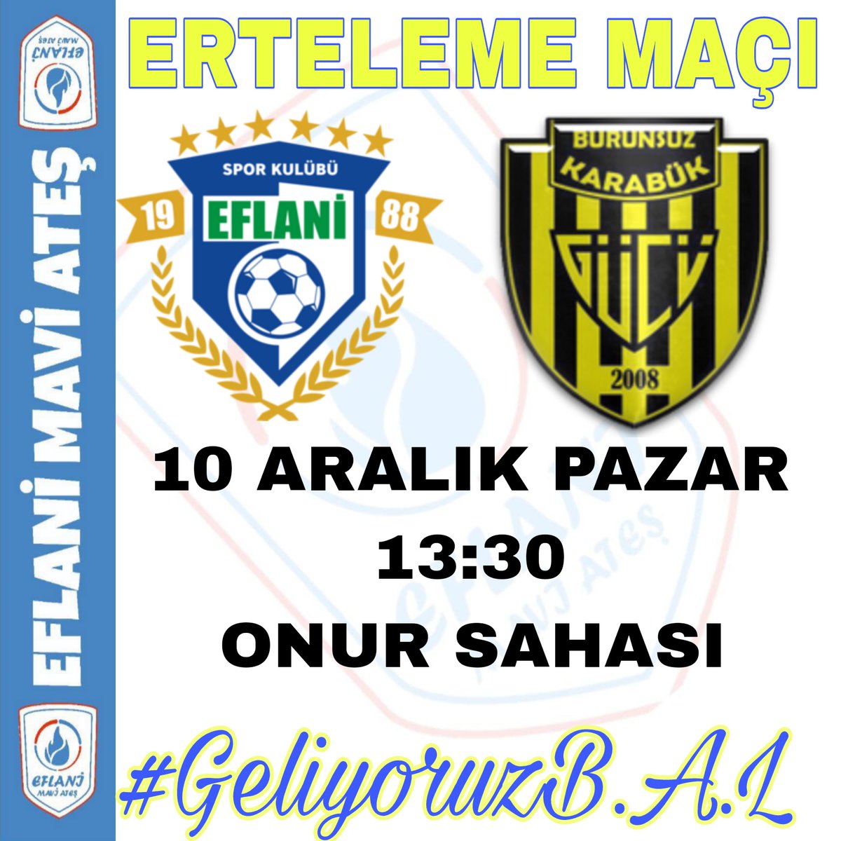 BUGÜN MAÇIMIZ VAR !!!!

#asdeflanispor #asdşirketlergrubu #eflanispor #eflani #eflanimaviateş #karabük