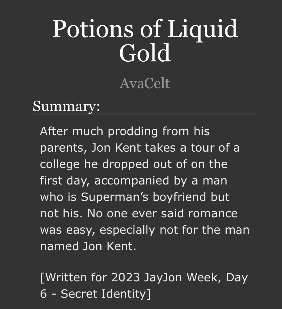 takeshitastiddy's tweet photo. Day 6 of JayJon Week 2023. Link in replies. #jayjon #JonKent #jonjay #jaynakamura 
@JayJonWeek https://t.co/d29gqKlN35