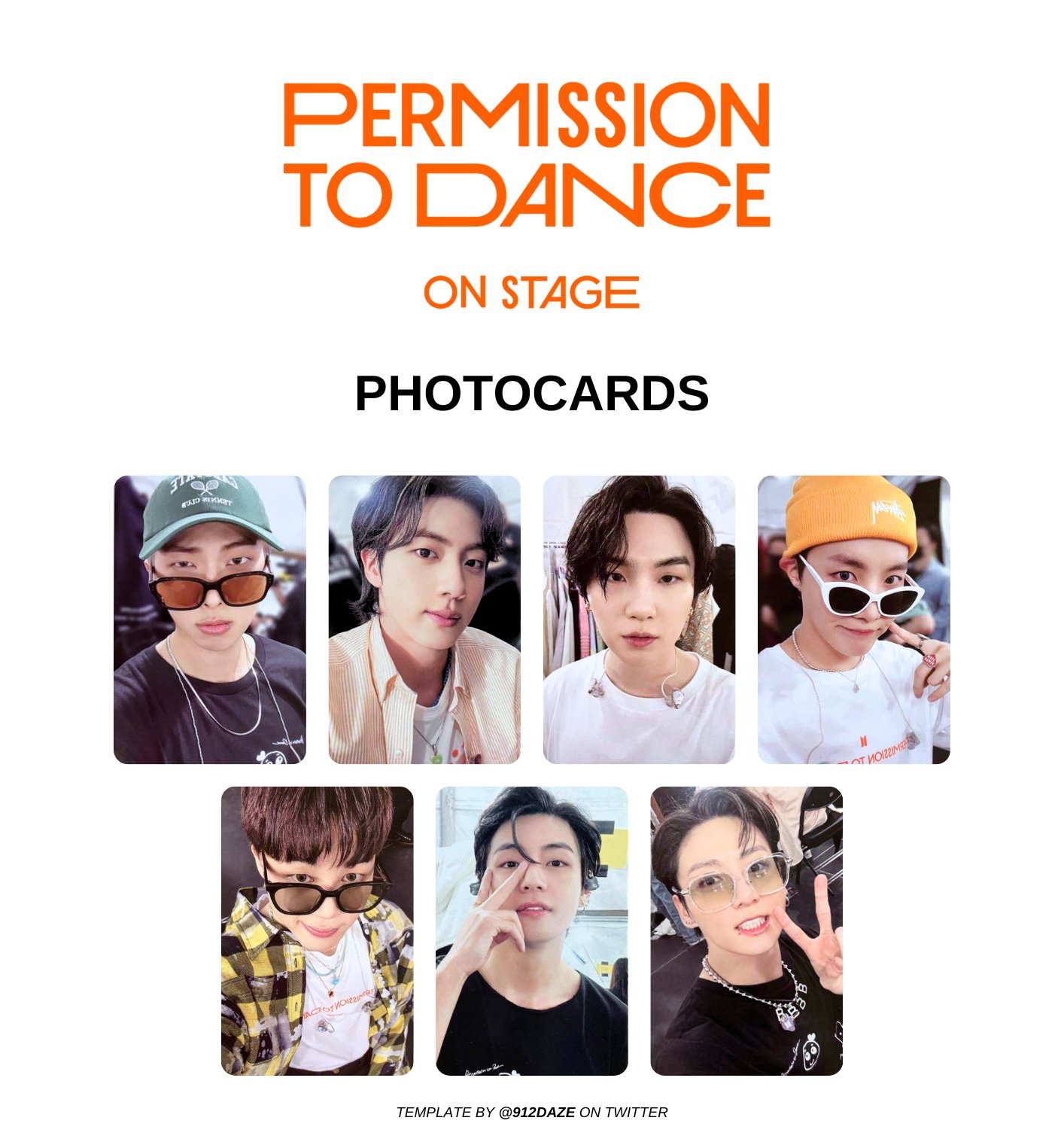 BTS☆PERMISSION TO DANCE トレカ BTS PTD PERMISSION TO DANCE ON STAGE Mini Photocard PC Photo