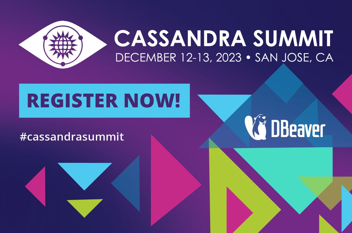 dbeaver_news's tweet image. Want to get to the main event for #ApacheCassandra and #NoSQL professionals - #CassandraSummit? You can win a pass to the event: leave any comment under this post, and we&apos;ll draw tickets among all responders. We&apos;ll meet the luckiest ones at the S7 booth bit.ly/3QWdyvQ