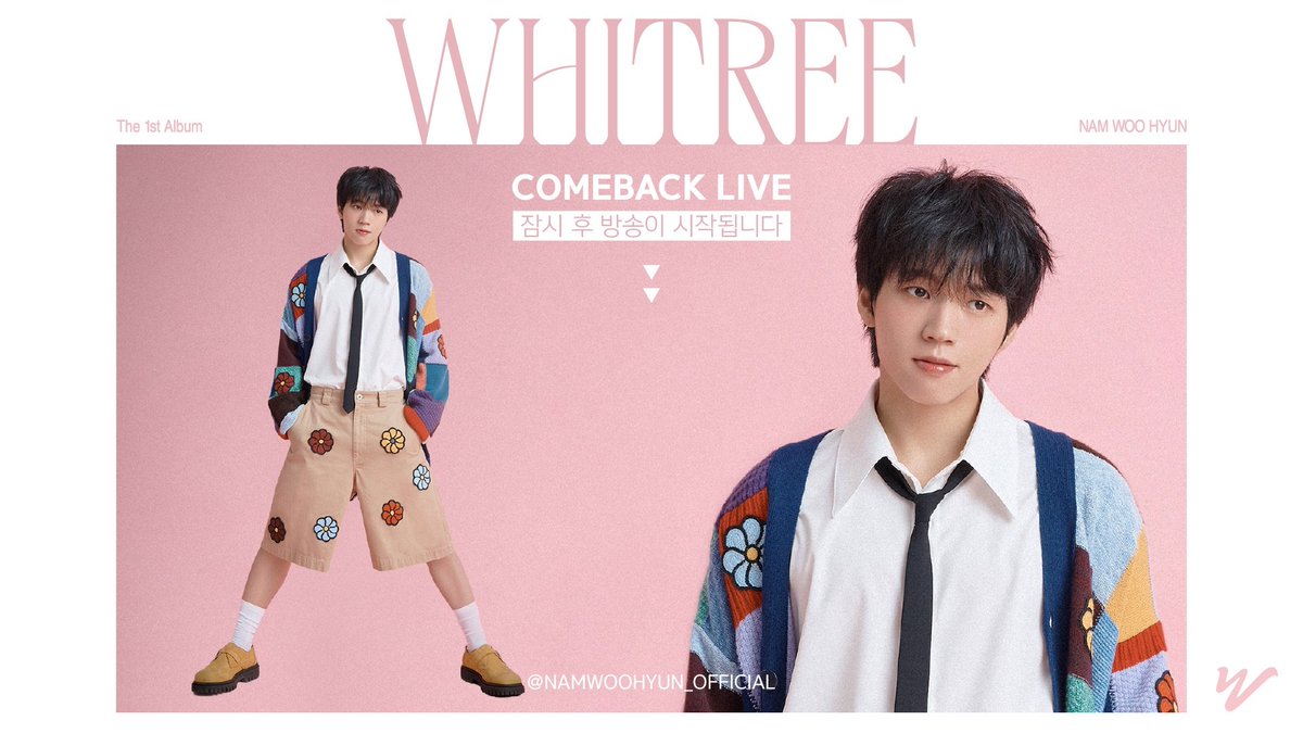 [💿]

NAM WOO HYUN

잠시후 8시,
The 1st Album [WHITREE] Comeback Live🔴

🔗 youtube.com/@NAMWOOHYUN_OF…

#남우현 #NAMWOOHYUN
#1st_Album #WHITREE
#BabyBaby
#블레이드엔터테인먼트 #BLADEentertainment