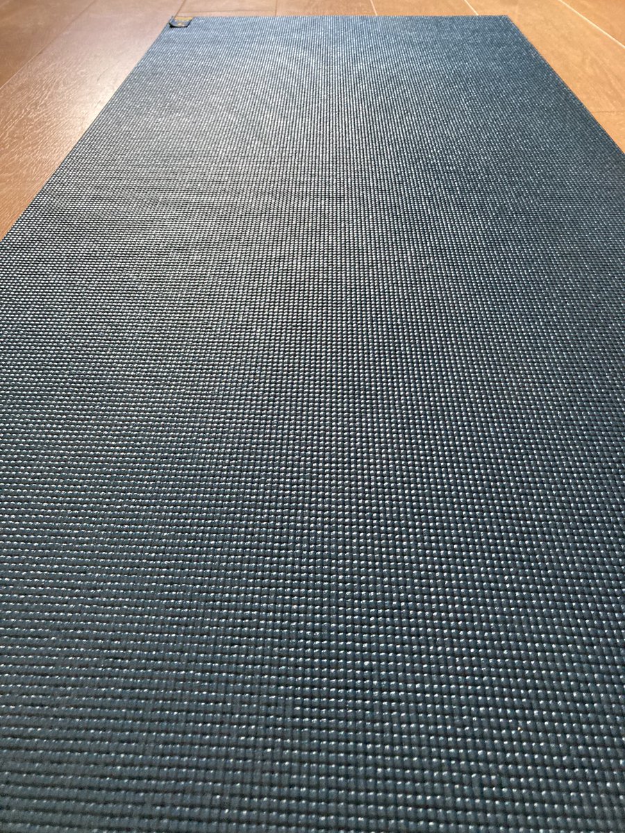 This morning I’m taking some time to do my vocal practice. Whenever I have the time, I like to start with some stretching on the mat.