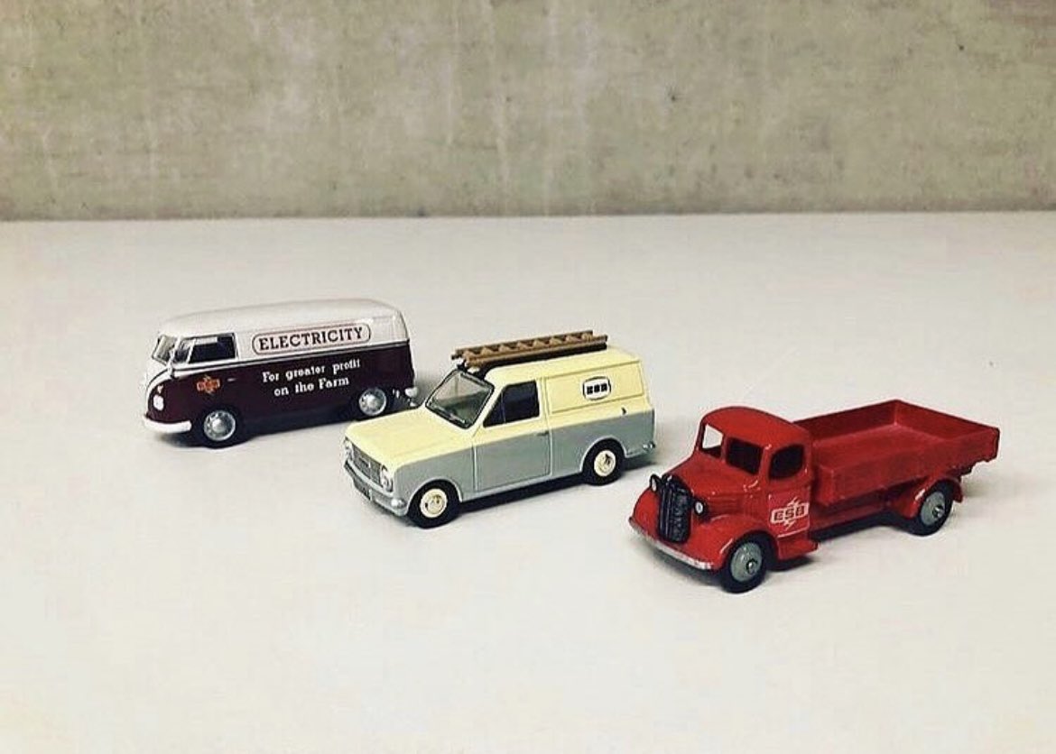 Today’s theme is #EYASmall for #ExploreYourArchives week. Here is our miniature ESB transport collection. 🚚

@araireland #Transport