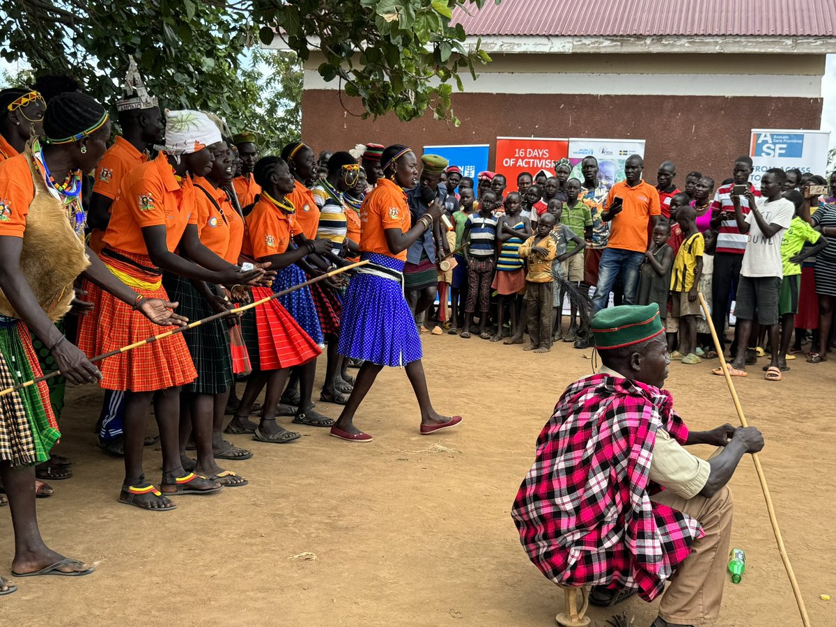 asf_eastafrica's tweet photo. FATE project mediators proudly stand for ASF at the Napak District event, honoring the 16 days of activism against gender-based violence. Together, let's amplify voices, raise awareness, and strive for a world free from violence. #16DaysOfActivism #EndViolenceAgainstWomenAndGirls https://t.co/X2QaLT18ER