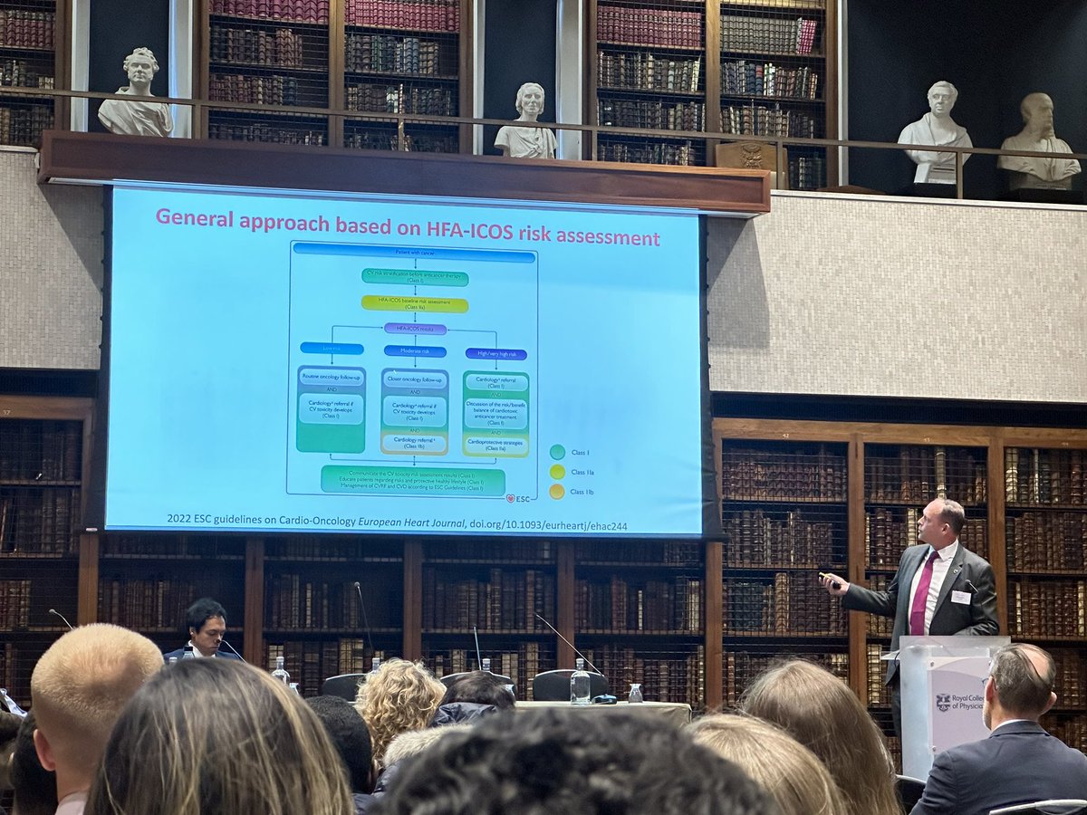 Alex Lyon @BromptonHeart Baseline CV Risk Assessment - standard of care in the Oncology Clinic - @escardio pocket guidelines app (<6 mins) @BritishCardioSo @BCOSCardioOnc #BCOS2023 @arjunkg @drtarsh @ShouvikHaldar @TurjaChk @OncoAlert @SusannahStanwa1 @ICOSociety