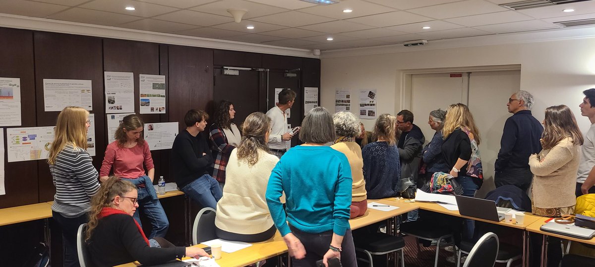 Séminaire de clôture de #ReCREA2 organisé par <a href="/INRAE_France/">INRAE</a>. 2 jours pour échanger sur les #plantes de #service comme moyen de réguler les bioagresseurs. Des discussions enrichissantes en perspective! 🌾🍀 <a href="/Arvalisofficiel/">ARVALIS</a>