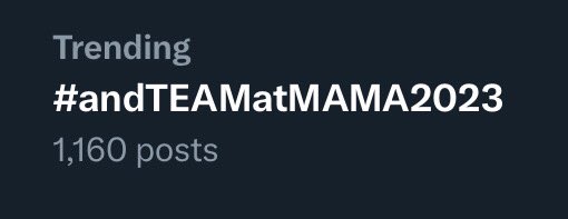 l_rumer's tweet photo. Trend is getting going-
Keep dropping those HT’s😍
Our wolves devoured Tokyo Dome🔥

andTEAM AT MAMA 2023 

#andTEAMatMAMA2023 
#andTEAM #앤팀
#2023MAMAAWARDS
@andTEAMofficial 
@andTEAM_members https://t.co/Moq2mBi3Aq