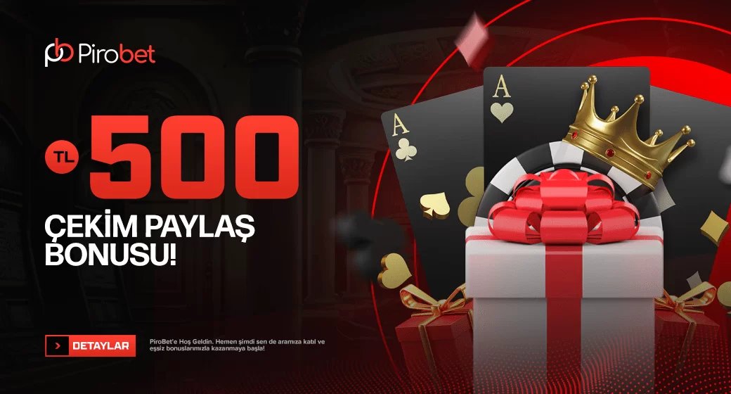 500 TL Çekim Paylaş Bonusu

Promoyona hak kazanabilmeniz için son 24 saat içerisinde minimum 250 ₺ ve üzeri çekim sağlamış olmalısınız.

#Pirobet Güncel Giriş👉bit.ly/pirobet-link

#BONUS #slotgame #freespin #bahis