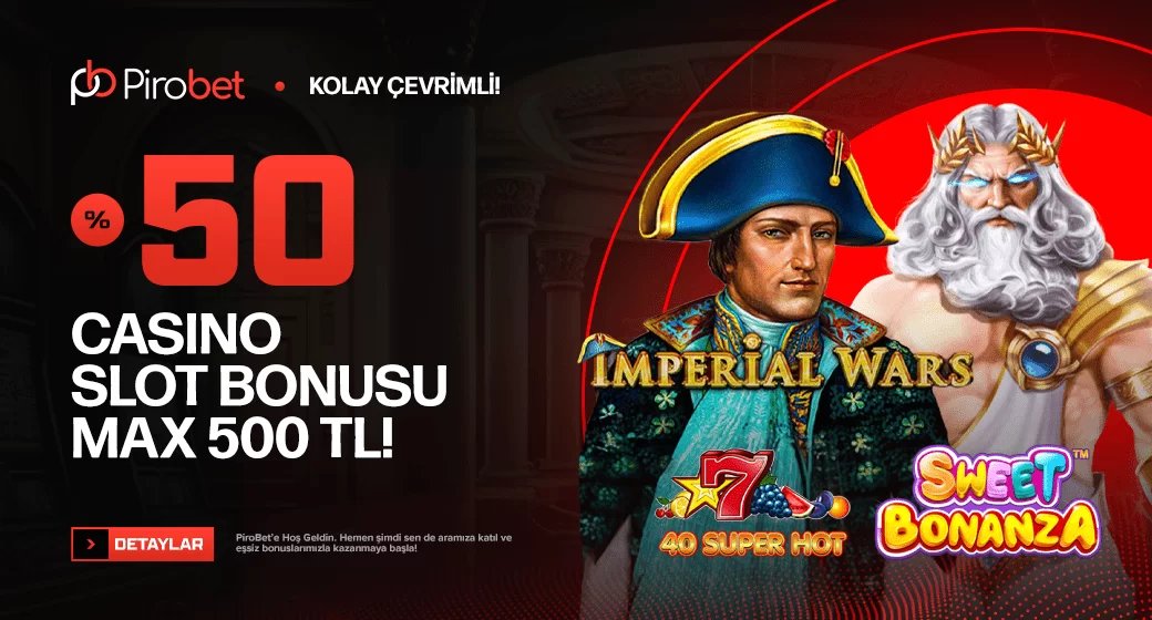 %50 Casino Slot Kolay Çevrimli Yatırım Bonusu

Tüm yatırım yöntemleri için geçerlidir. Tek seferde minumum ve maksimum 1000 TL yatırım tutarlarınız için talep edilebilir.

#Pirobet Güncel Giriş Adresi👉bit.ly/pirobet-link

#BONUS #slotgame #freespin #bahis