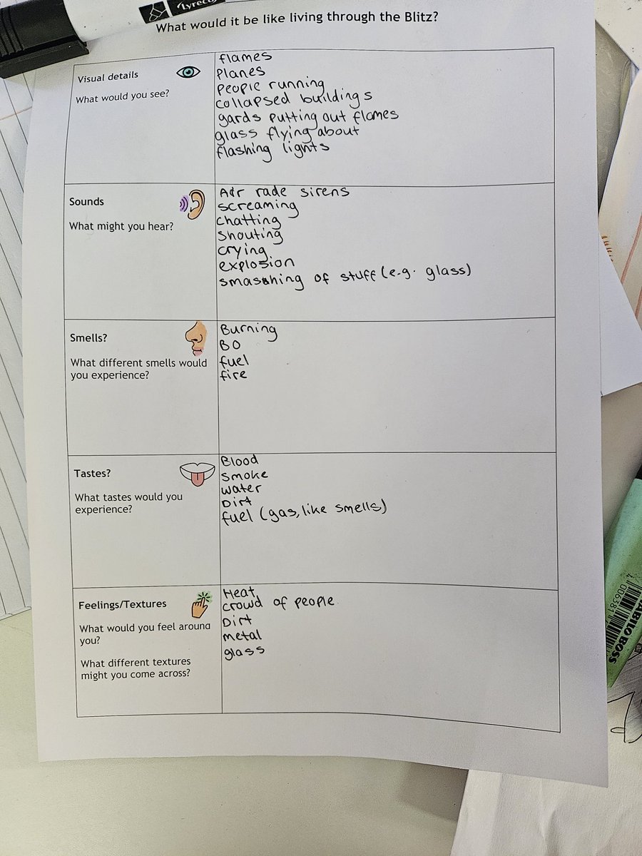 LithgowHistory's tweet photo. Today in S3 History we are answering the big question "is the bombing of civilians ever justified" using examples from Ww2 including the blitz and atomic weapons. Pupils will use their knowledge to come to a balanced judgement 
@LAHumanities_ @Linlithgow_Acad 
#makelearningvisble https://t.co/ygZinGvUQs