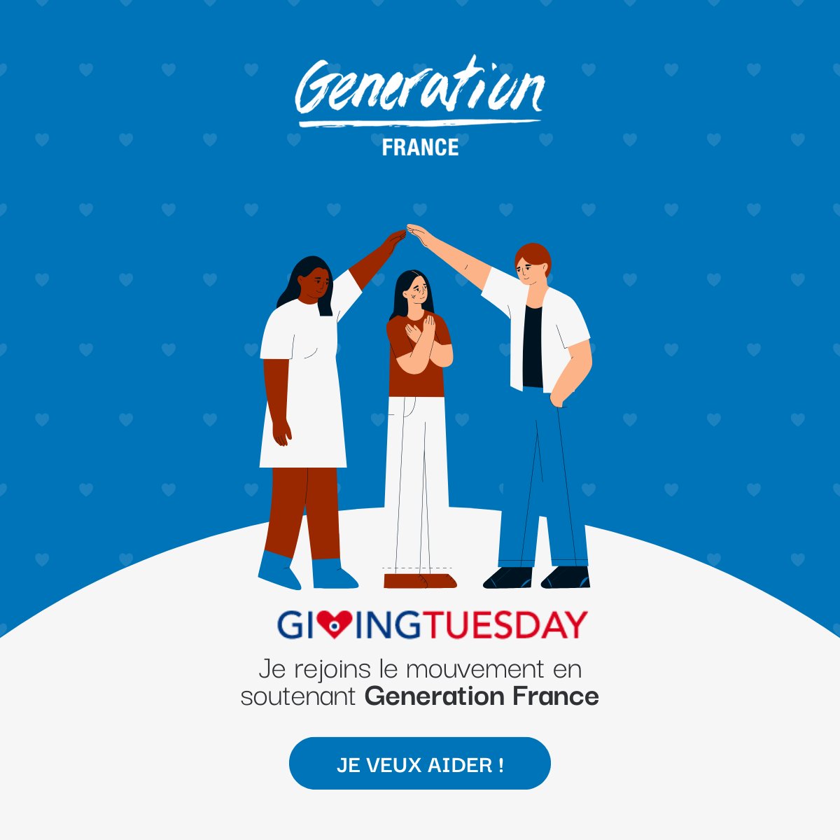 Pourquoi attendre 2024 pour prendre de bonnes résolutions ? 
Commencez dès aujourd'hui en soutenant Generation France ce #GivingTuesday ! 

Envie de faire un #don ? gen.community/givingtuesday-x
Envie de donner de votre temps? gen.community/givingtuesday-…

Merci pour votre soutien ! ✨