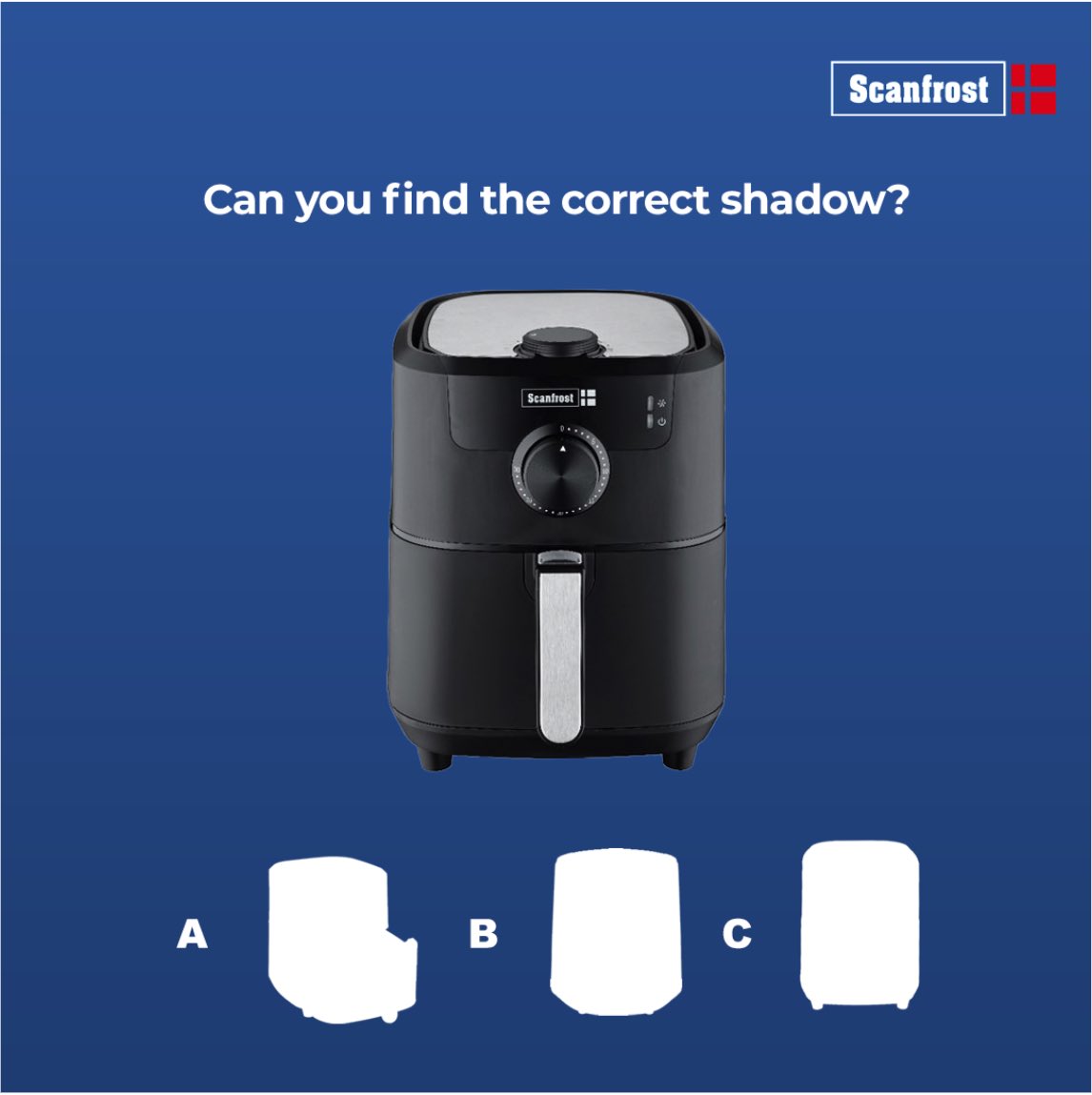 my_scanfrost's tweet photo. Got an eye for spotting details? Then tell us in the comment which airfryer shadow is correct?
#homeappliancestoresinlagos #homeappliances #inverterwashingmachine #myscanfrost #smarttv #smarttvtips #androidtv #androidtvinnigeria #4ktv #homeappliancetips #smarttvinnigeria https://t.co/SBSJ5ThtMV