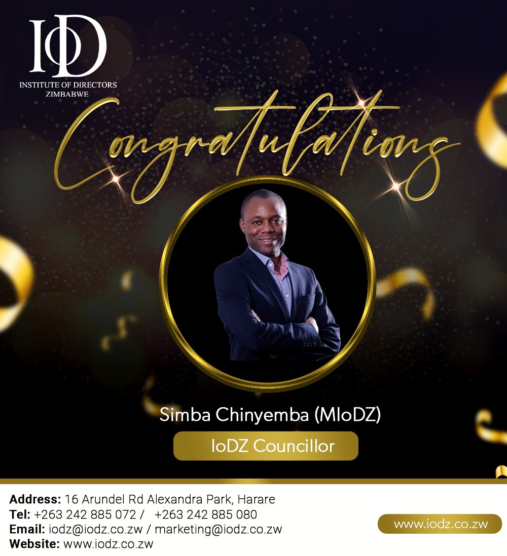 Join IoDZ in Celebrating our new council member, whose vision and expertise will propel us to new heights. #corporategovernance #leadership #councillor