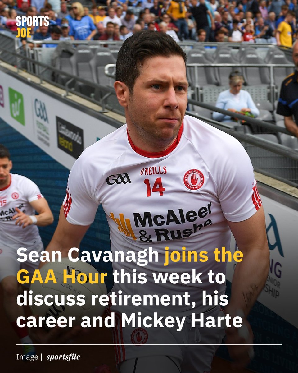 Cavanagh joins the pod🎙

- How to substitute yourself on when you're a player/manager
- Why he had to drastically change his diet at university
- How he and Harte parked their differences for the betterment of Tyrone

Listen on all streaming services now 🔥