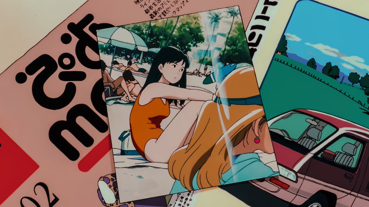 anime_'s tweet photo. Ocean Waves (1993). https://t.co/DijMYUmPPT