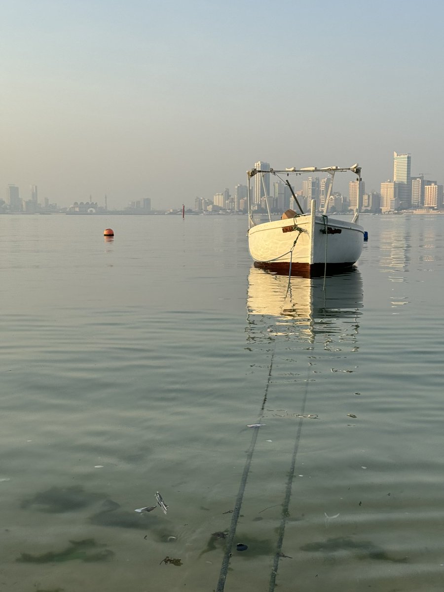 Photo Captured on #Tuesday, 28th #November 2023 (03:57 AM GMT) #Bahrain

#sea #بحر #البحرين #قارب #boat #morning #nicemoments #nice_moments