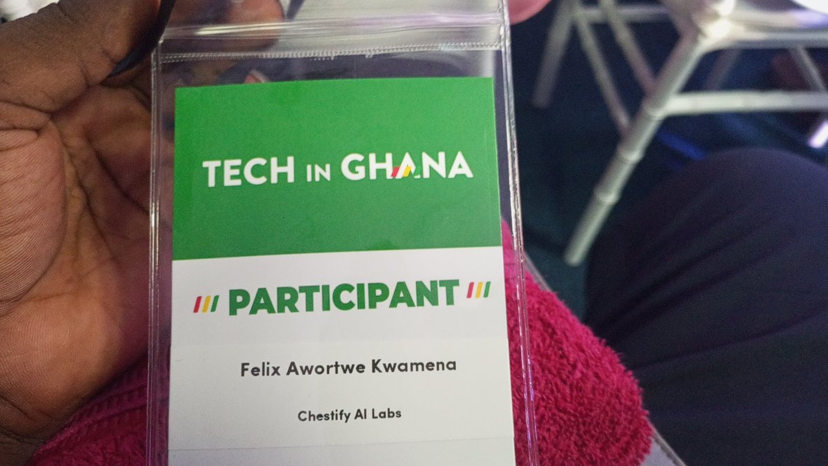 KwamenaFelix's tweet image. @TechInGhana  already here 
#techinghanaconference