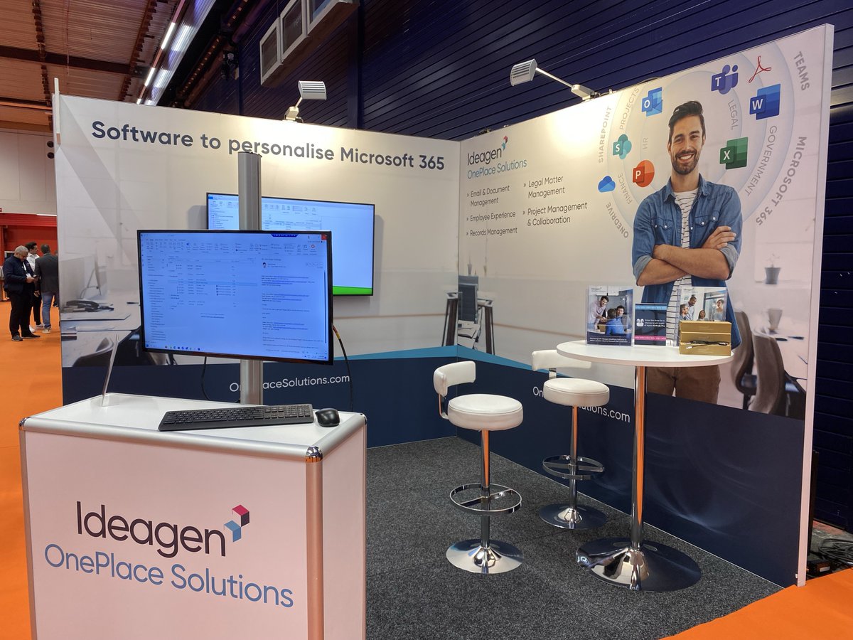 Excitement is brewing at the Ideagen OnePlace Solutions booth at #ESPC23! 🚀 Swing by Booth #9 to learn how we can provide a simplified &amp; consistent way for people to engage with business systems built on Microsoft 365 with a live demo #Microsoft365 #MicrosoftTeams #SharePoint