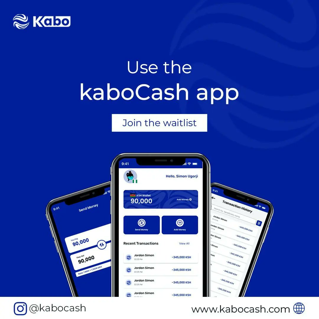 kabocashapp's tweet image. The easiest way to send and receive 
money from Nigeria to Ugandai s in your hands! 💸✨ Simplify your life with the KaboCash app – your hassle-free solution for sending and receiving money effortlessly. 🌐🚀 #KaboCash #SimpleTransactions #kabocashapp #kabocashtechnologies