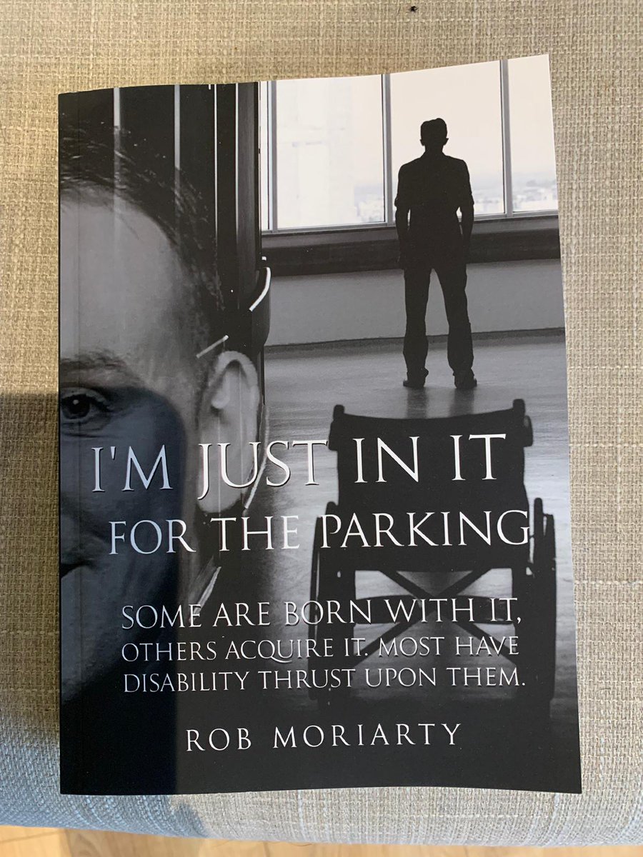 8 years of threatening to do it and 95,000 words later, part 1 of my autobiography #ImJustInItForTheParkng covers the first 3 years after my spinal injury and is out to buy! All profits going to @CR_UK, @epilepsyaction and @SpinalResearch. Part 2 a WIP.🤣 robmoriarty.co.uk/autobiography