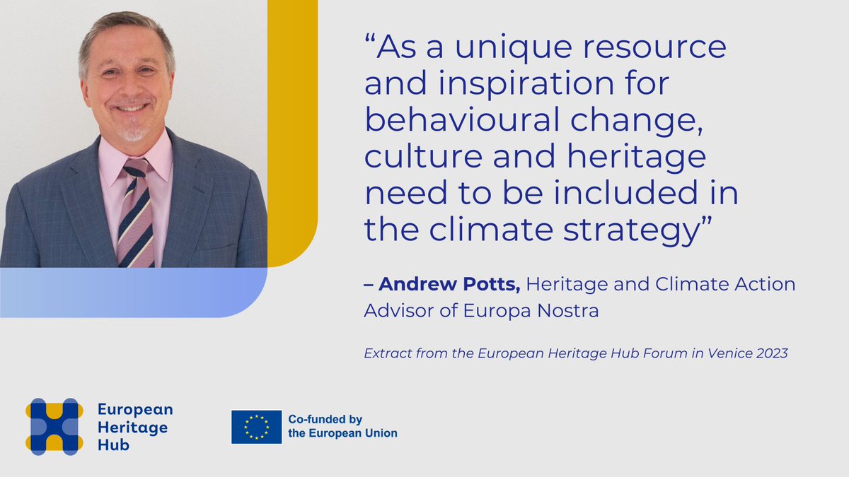 From the values & places that anchor us; to the art that inspires us; or the design, music, fashion & film that shape our lifestyle. #Culture matters. It's time we make it part of the response to one of the major challenges of our time 🌍👉climateheritage.org/jwd  #CultureAtCOP28