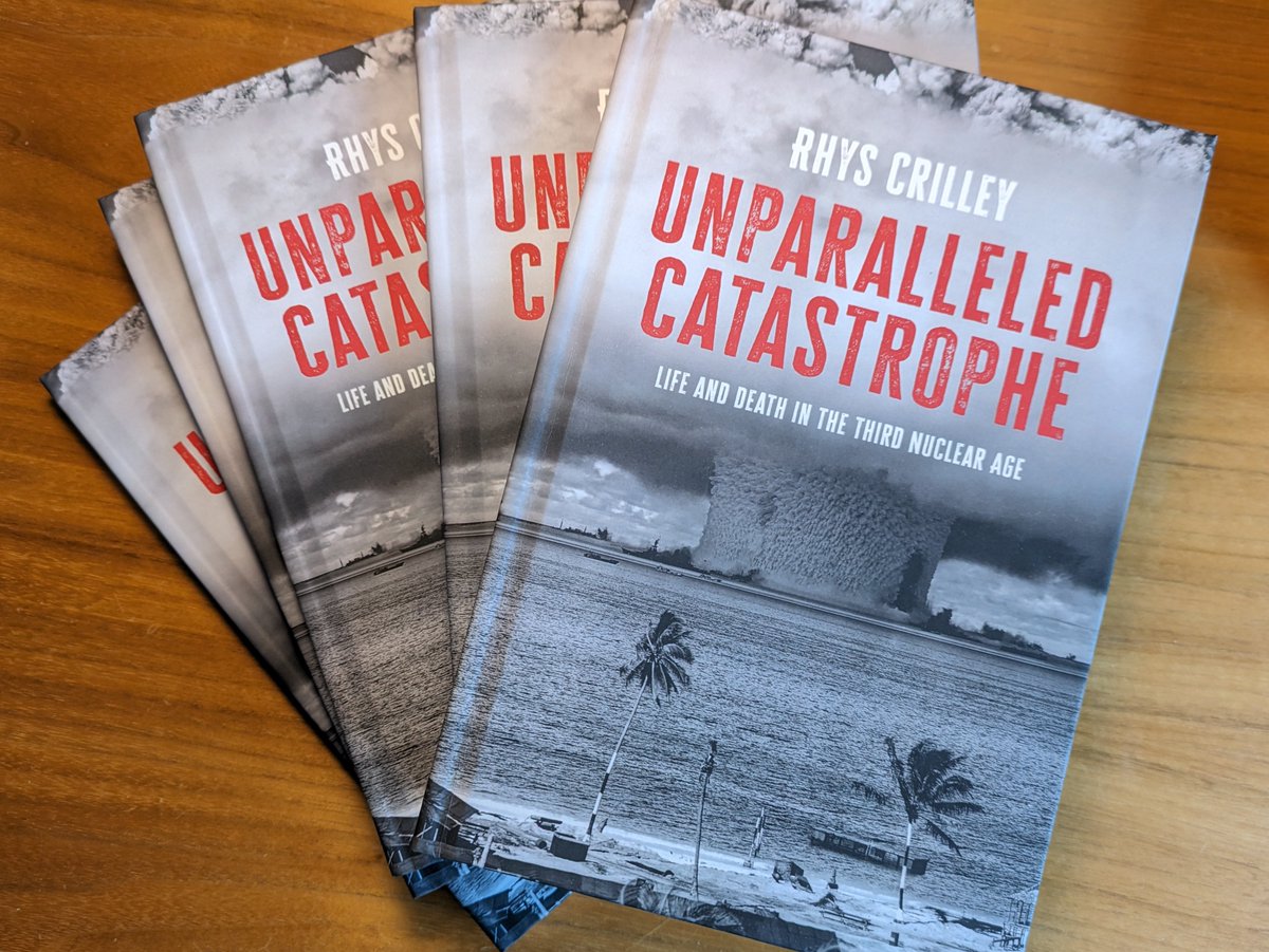 Win a copy of my new book, Unparalleled Catastrophe: Life &amp; Death in the Third Nuclear Age!

All you have to do is:

♥️ Like this post
🔄 Repost it
👋 Follow me

I'll pick a winner in the first week of December!