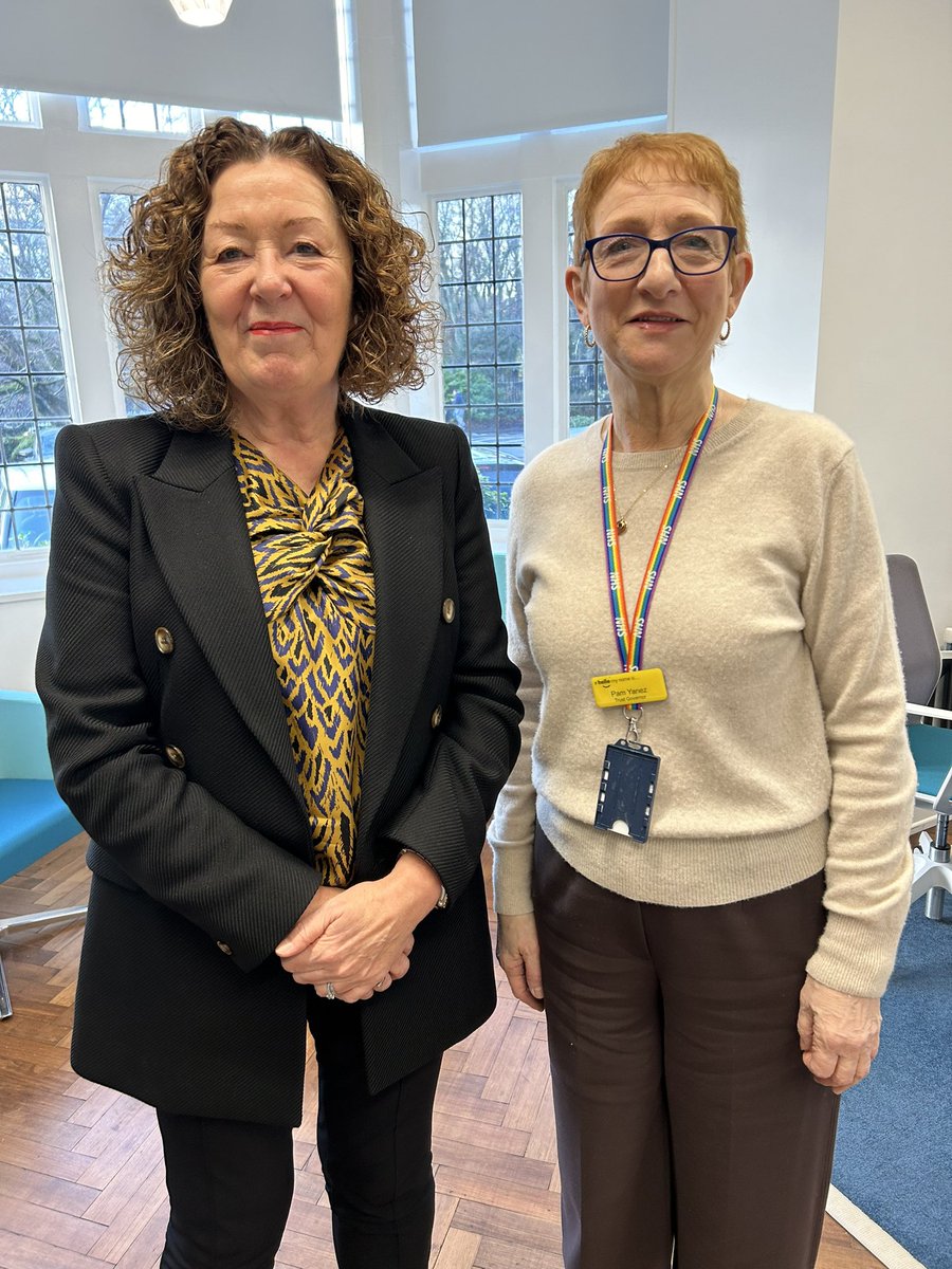 Great to catch up with <a href="/PamYanez3/">Pam Yanez</a> yesterday. As lead governor Pam holds an important role. Although retired from a senior role <a href="/NewcastleHosps/">Newcastle Hospitals</a> she works tirelessly for our patients &amp; the trust. Thank you Pam for all you and our governors do 🙏🏼