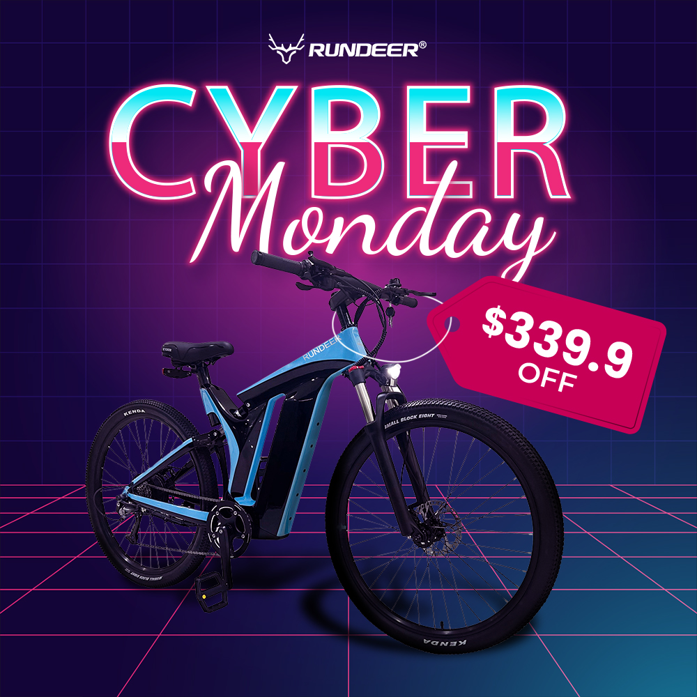 🎉 Big Sale Alert! Get a $400 discount on Starry Sky UD. Don't miss out on this special offer! Click the link to shop！rundeers.com/products/starr… #ebike #ebikestyle #rundeer#cybermonday