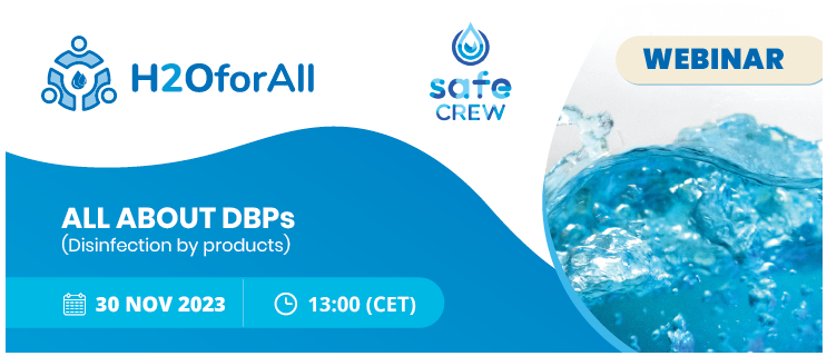 ToDrinQ_eu's tweet image. 💡Want to expand your knowledge on Disinfection By-products #DBPs?  Tune in for the webinar "All About DBP" to discover the DBPs formation and potential impact on human health and the #environment.

🗓Thursday, 30 Nov / 13:00-14:30 (CET) 
Register here: buff.ly/47lDKXU