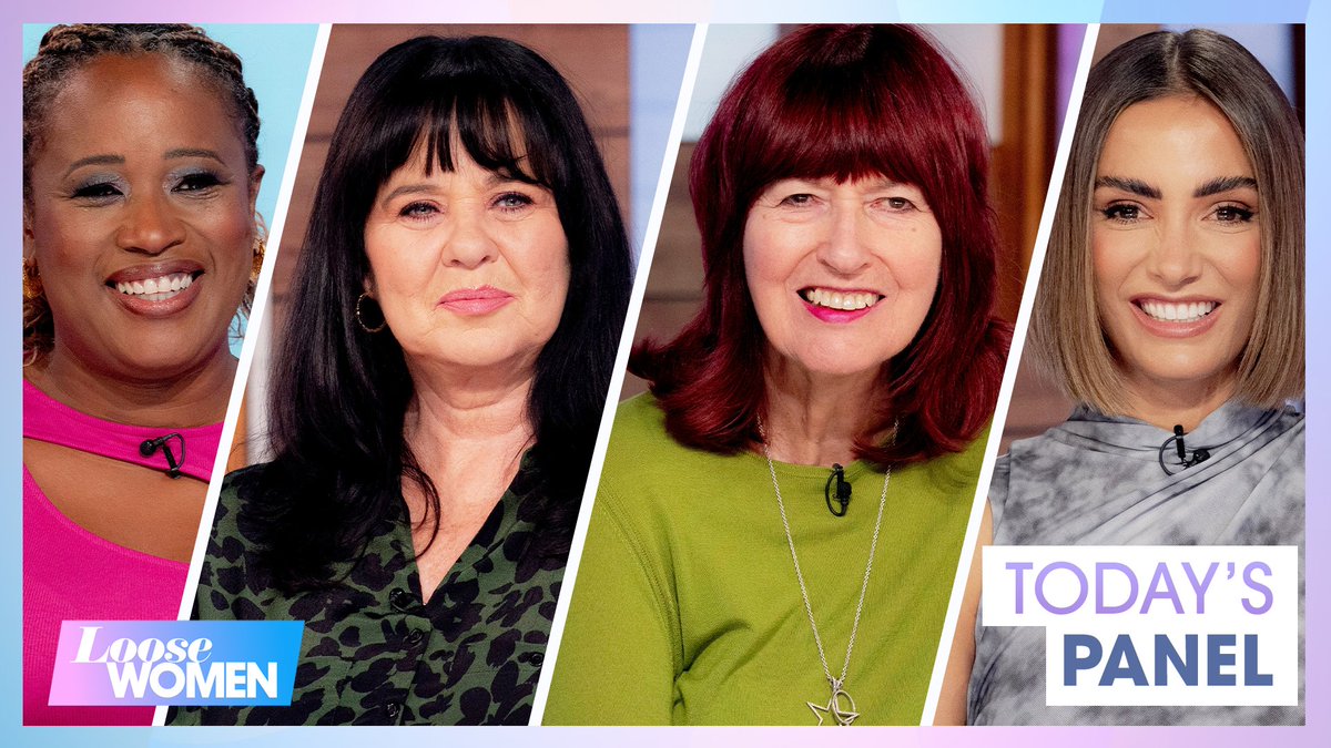 Tuesday's Loose line-up is Charlene, Coleen, Janet and Frankie! 🤩