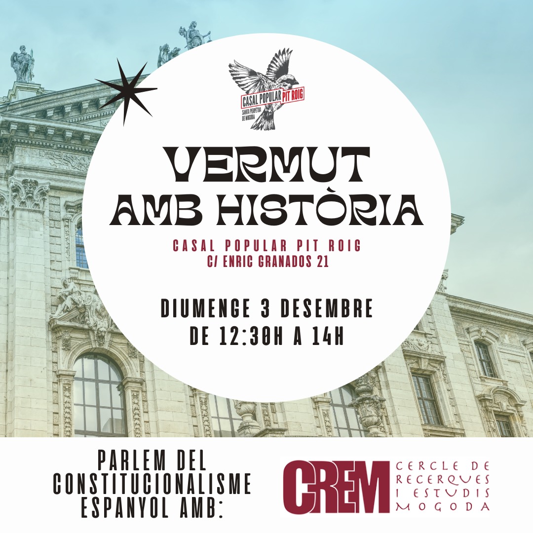 CasalSPM's tweet photo. Aquesta setmana us fem una proposta nova. Un vermut amb història https://t.co/iD3p6vP0o2
