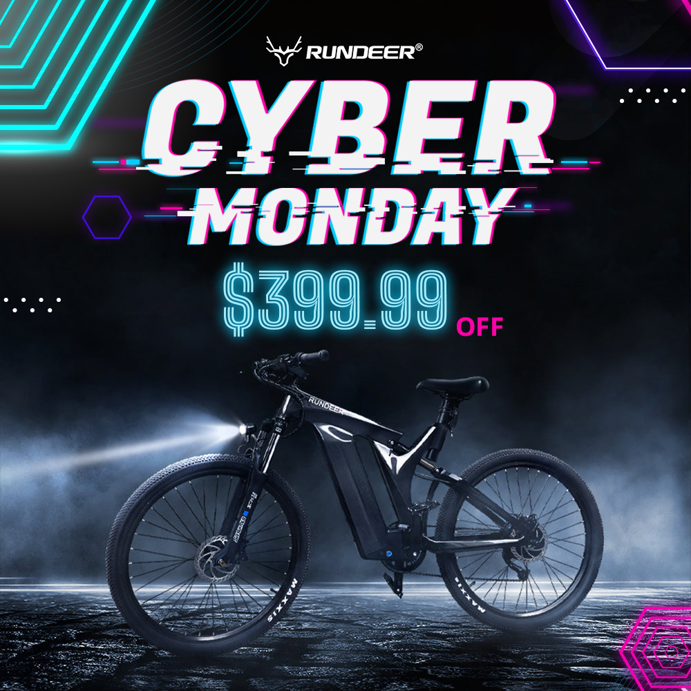 😍 Surprise Savings! Rundeer Store is slashing prices, with Starry Sky 3K now $399.99 off! Click the link to start your shopping spree!rundeers.com/products/starr… #ebike #ebikestyle #rundeer#cybermonday