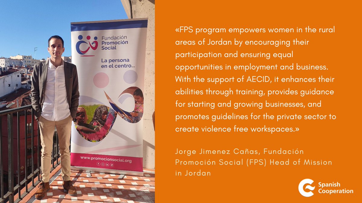 🟠As part of the #16DaysOfActivism2023 Spanish NGOs working in #Jordan 🇯🇴and #Lebanon 🇱🇧share their experiences when combating Gender Based Violence #GBV. Jorge Jimenez, from @PromSocial_ongd 👇🏽 #somoscooperacion #cooperacionfeminista