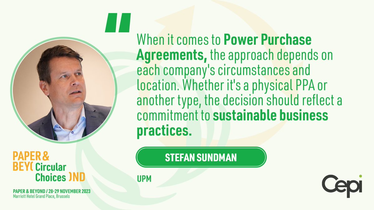 "In the realm of PPAs, there's no one-size-fits-all. Every business must assess its unique needs and choose the right model, be it physical or otherwise. PPAs are more than transactions; they're commitments to sustainability.", says <a href="/StefanSundman/">Stefan Sundman</a>, Vice-President of Public