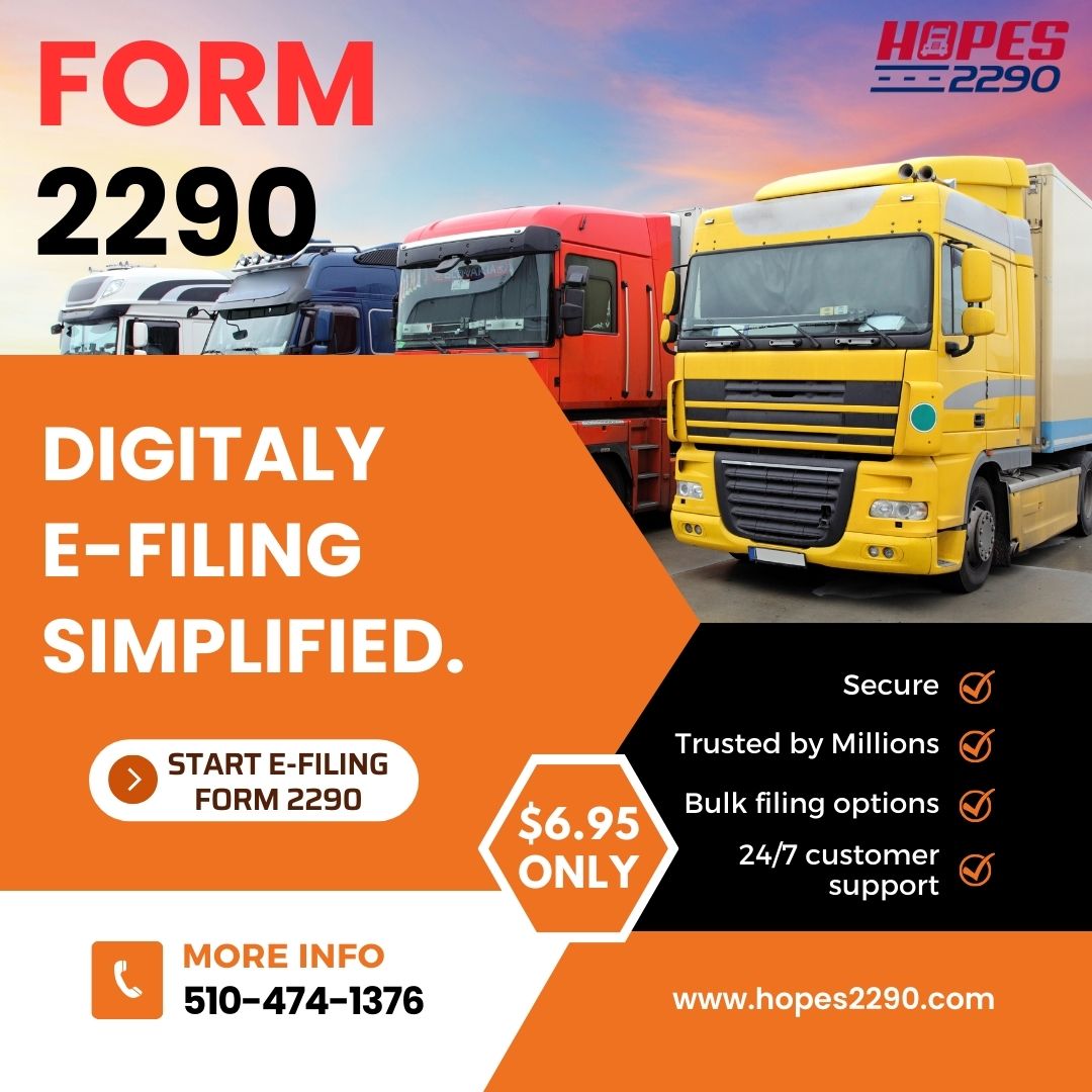 Digital E-filing is simplified.#Form2290EFile #truckdaily #truckerlife #truckerlifestyle #truckernation #efile2290 #HVUT #2290filing #TaxSolutions #EffortlessFiling #TaxSavings #truckindailybackinhi #2290Deadline #BigRigNation #TruckersUnion #HeavyVehicleTax #Form2290Online