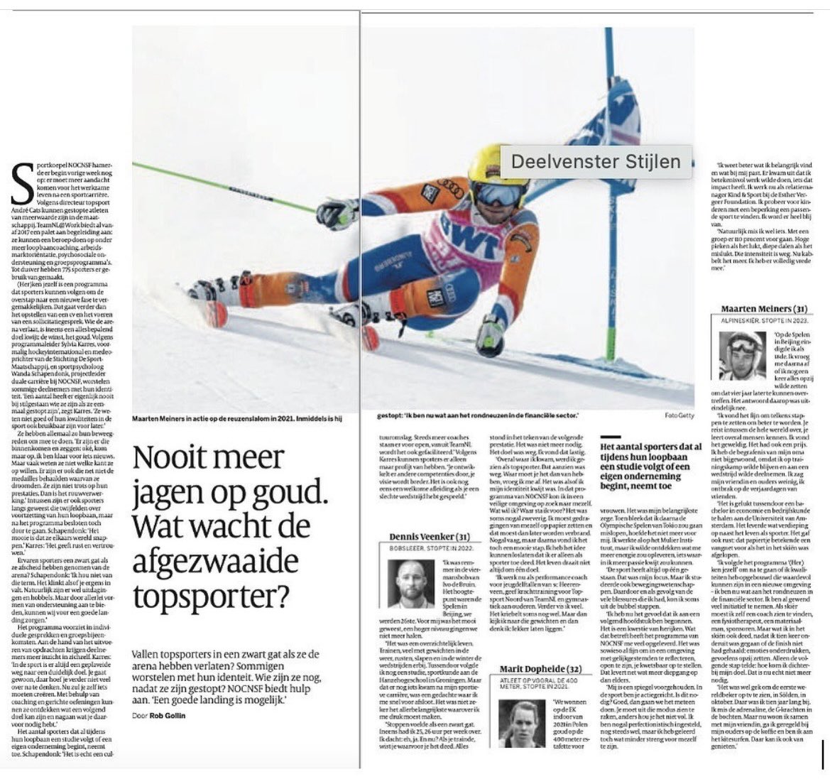 Nooit meer jagen op goud. Wat wacht de afgezwaaide topsporter? volkskrant.nl/ts-b9cd398c via <a href="/volkskrant/">de Volkskrant</a>