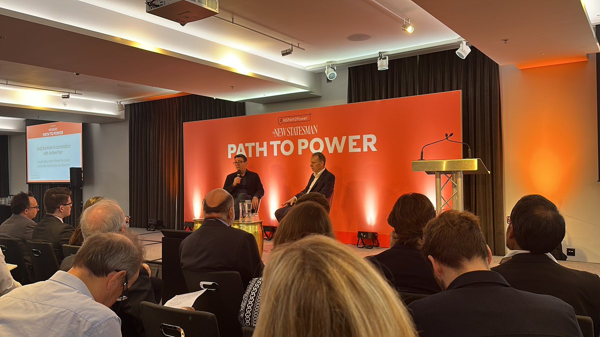 pmblakeley's tweet image. Great to be at the #NSPath2Power event today!

And to hear from @AndyBurnhamGM on opportunities to deliver on #devolution in Manchester.

From 5,000 carbon neutral new homes, to integrated public transport to boost productivity across the region.