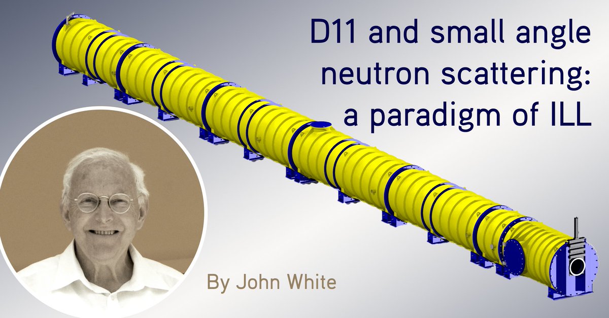 This #OpenAccess article published in The European Physical Journal E highlights the success of D11 as an integral part of the wider achievements of ILL over half a decade.
It was written by John White, our first UK director 🇬🇧
doi.org/10.1140/epje/s…