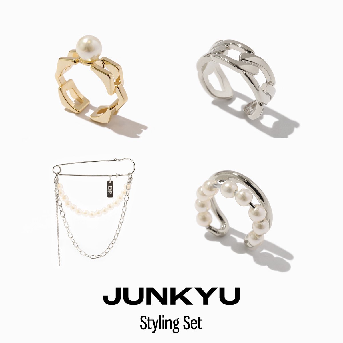 先行期間中、買い上げの方にTREASUREスペシャルビジュアルステッカーをプレゼント！
※メンバー個別ステッカー（ランダム）

JUNKYU Styling Set
JUNKYUが着用した全てのアイテムが1つになったスタイリングセット。

empathyallpeople.com/c/allitem/AST3…

#TREASURE