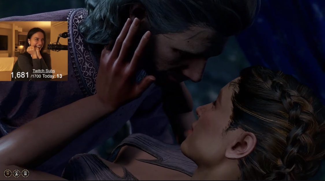 My video game crush Geralt of Rivia has finally been overthrown. 

Gale is king.