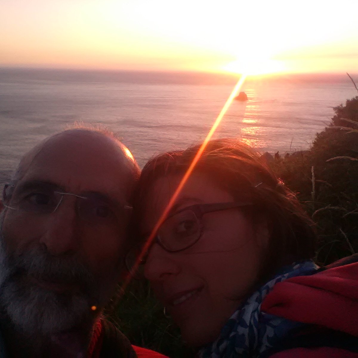 angelofullone1's tweet photo. @camino_xacobeo Io e la mia "piccola" al Km0 https://t.co/cJ5N1OtEF2
