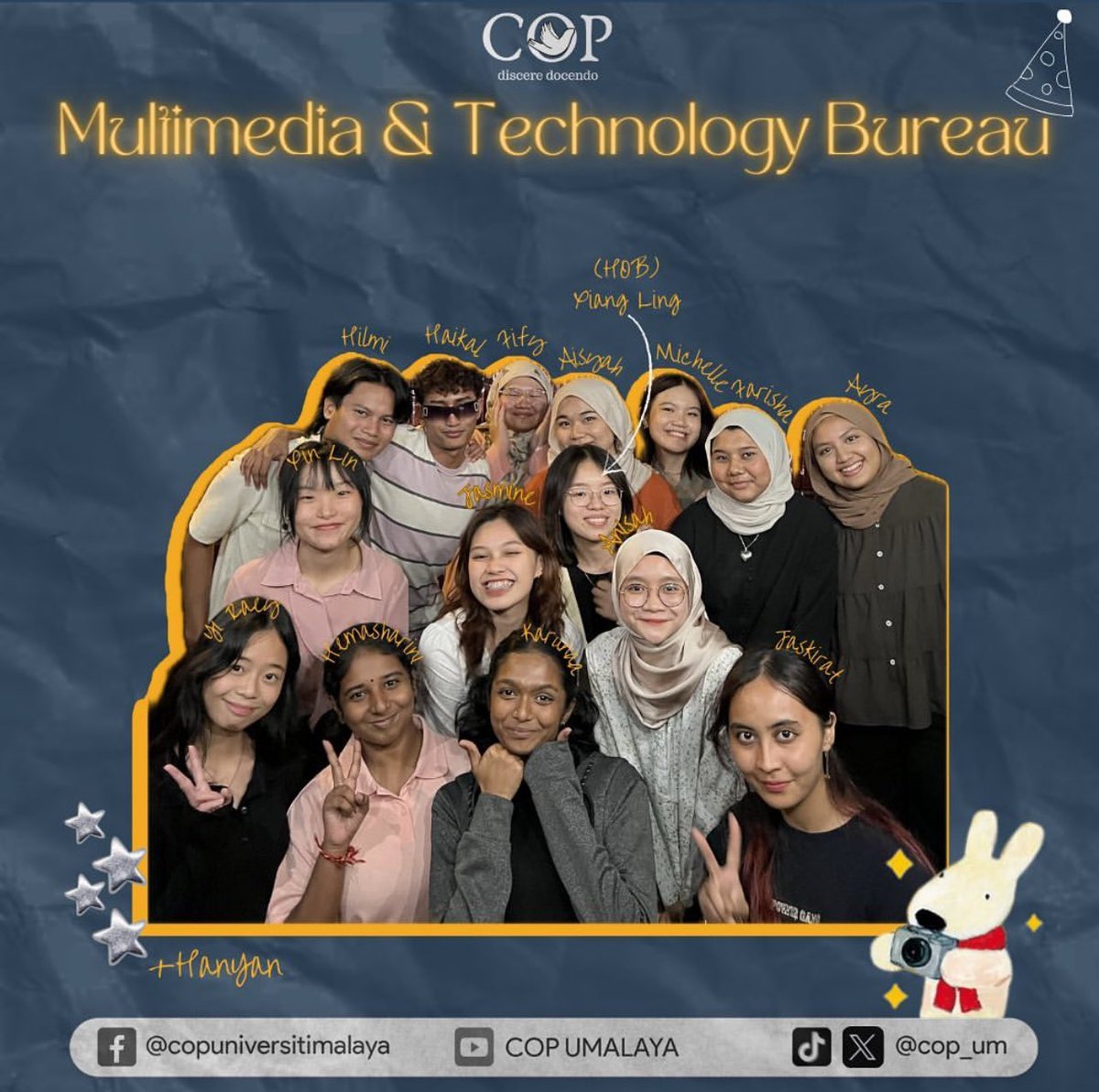 cop_um's tweet photo. Cheers to new bonds and endless possibilities! With open arms, welcome to the COP crew!
#copfam2324 #disceredocendo #learningthroughteaching #copBES #cop4lyfers https://t.co/HrIvNu8OVz