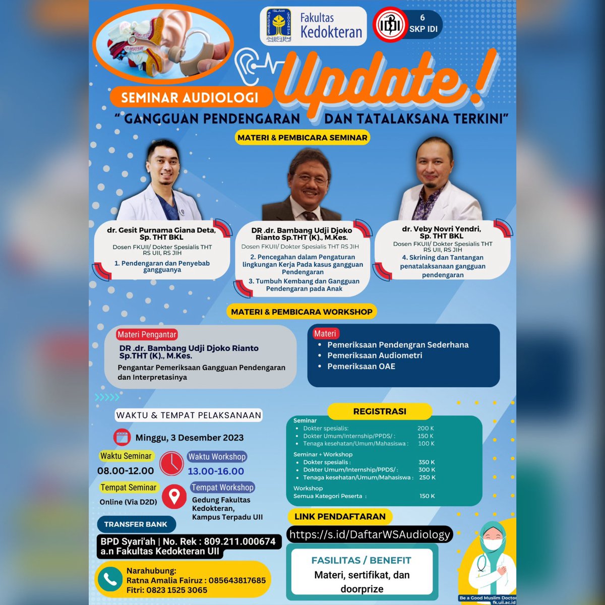 #seminar #THT #belajar #workshop #dokter #dokterindonesia #dokterspesialis #tenagakesehatan